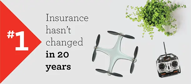 Myth #1 – Insurance hasn’t changed in 20 years Myth #1 – Insurance hasn’t changed in 20 years
